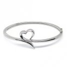 925 Sterling Silver Heart and Love Ring