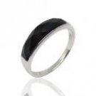 925 Sterling Silver Agate Ring
