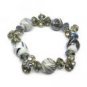 Crystal Glass Brass Bracelets Jewelry
