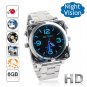 Free Shipping Sport Plastic 1080P HD Mini Camera Watch Voice Control Active 8GB (F8)