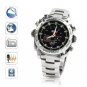 Free Shipping Men's Steel Wrist Watch Hidden Camera DVR Spy Camera Motion Sensor 1080P 4GB (W2000)