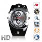 Real Leather Band 4GB Spy Camera Camcorder Watch Waterproof Motion Detection Sensor (W7000)