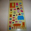 Lucky Land Kawaii Room Dress Up Sticker Sheet
