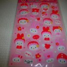 Kawaii Pretty In Pink Kitten Sticker Sheet