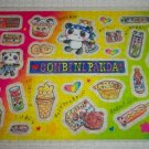 Crux Gonbini Panda Sticker Sheet