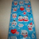 Kawaii Ghost Felt Sticker Sheet