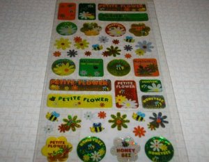 Spring Time Scrap Book Sticker Sheet