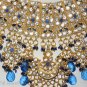 Indian Costume Jewelry Jodha Akbar Necklace Set 921 Blue