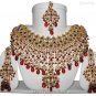 Peahen Bridal Jewellry Set 933 Burgundy