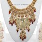 Sparkly Jodha Set 704 Maroon