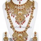 Gold Plated Fashion Bridal Jewellery Set 712