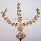 Jodha Akbar Bollywood KUNDAN Matha Patti 811 Multi
