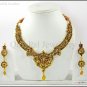 Bollywood Fairy CZ Studded Necklace Set 432 Golden