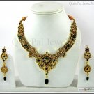 Bollywood Fairy CZ Studded Necklace Set 432