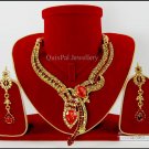 Star Tail CZ Studded Necklace Set 431