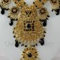 Deep Sweetie Rani Haar Studded with  CZ in Golden 423