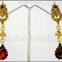 Star Tail CZ Studded Necklace Set 431 Multi
