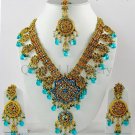 Beauty Face Rani Haar Studded with CZ in Golden 424