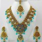 Beauty Face Rani Haar Studded with CZ in Golden 424