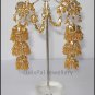 3-Step Jhumki Earring 300 - Golden