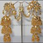 3-Step Jhumki Earring 300 - Golden