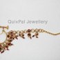 V-Design Indian Wedding Jewelry Set 705 Maroon