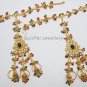 Indian Costume Jewelry Multi-Stone Bridal Set 706 Multi