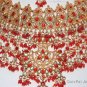 Indian Costume Jewellery Surkh Bagh Dulhan Set 710 Red