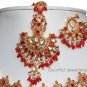 Indian Costume Jewellery Surkh Bagh Dulhan Set 710 Red