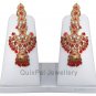 Indian Costume Jewellery Surkh Bagh Dulhan Set 710 Red