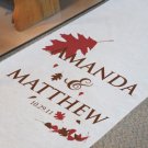 Fall Wedding Aisle Runner