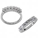 Cubic Zirconia Romance Ring