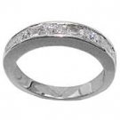 Cubic Zirconia Channel Set Ring