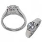 Cubic Zirconia Solitaire Ring