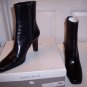 NEW!~*CHARLES DAVID* BLACK LEATHER BOOTS HEELS SHOES 10