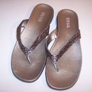 NEW~KENNETH COLE BEADED SANDALS SHOES STUNNING FLIP 10