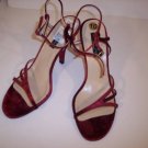 $189~NEW~KENNETH COLE RED SANDALS HEELS SHOES 10