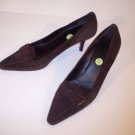 AUTH PRADA PUMPS SUEDE HEELS SHOES 40 ~ NEW!!