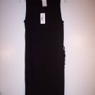$298~NWT~CALVIN KLEIN STUNNING BLACK DRESS MEDIUM P