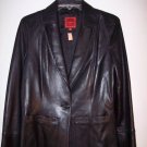 $765~NWT~COLE HAAN LEATHER JACKET BLACK COAT NEW~SZ. M