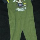 Carter's Baby Boys 12 Month One Piece Football Monkey Outfit