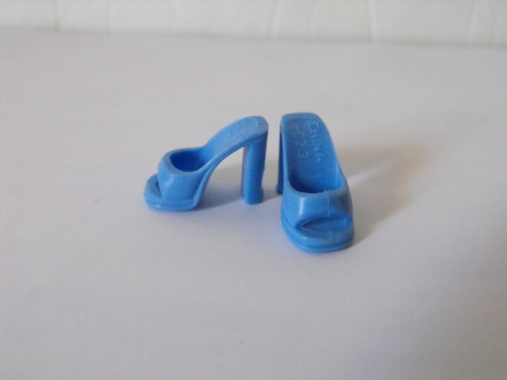 BARBIE 1 STRAP BLUE HEELS SHOES