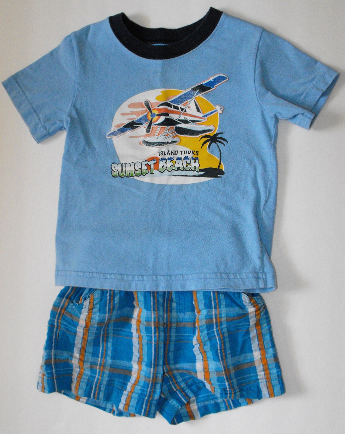 Sonoma/Garanimals Toddler Baby Boys 18 Months Surf Shorts Outfit