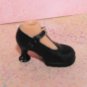 Bratz Toyko A-Go-Go Black T-Strap Shoe Foot Part
