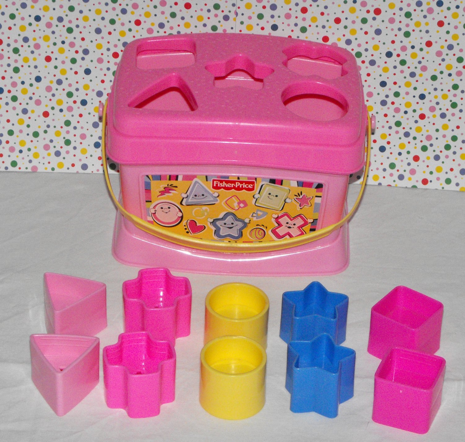 fisher price shape sorter pink