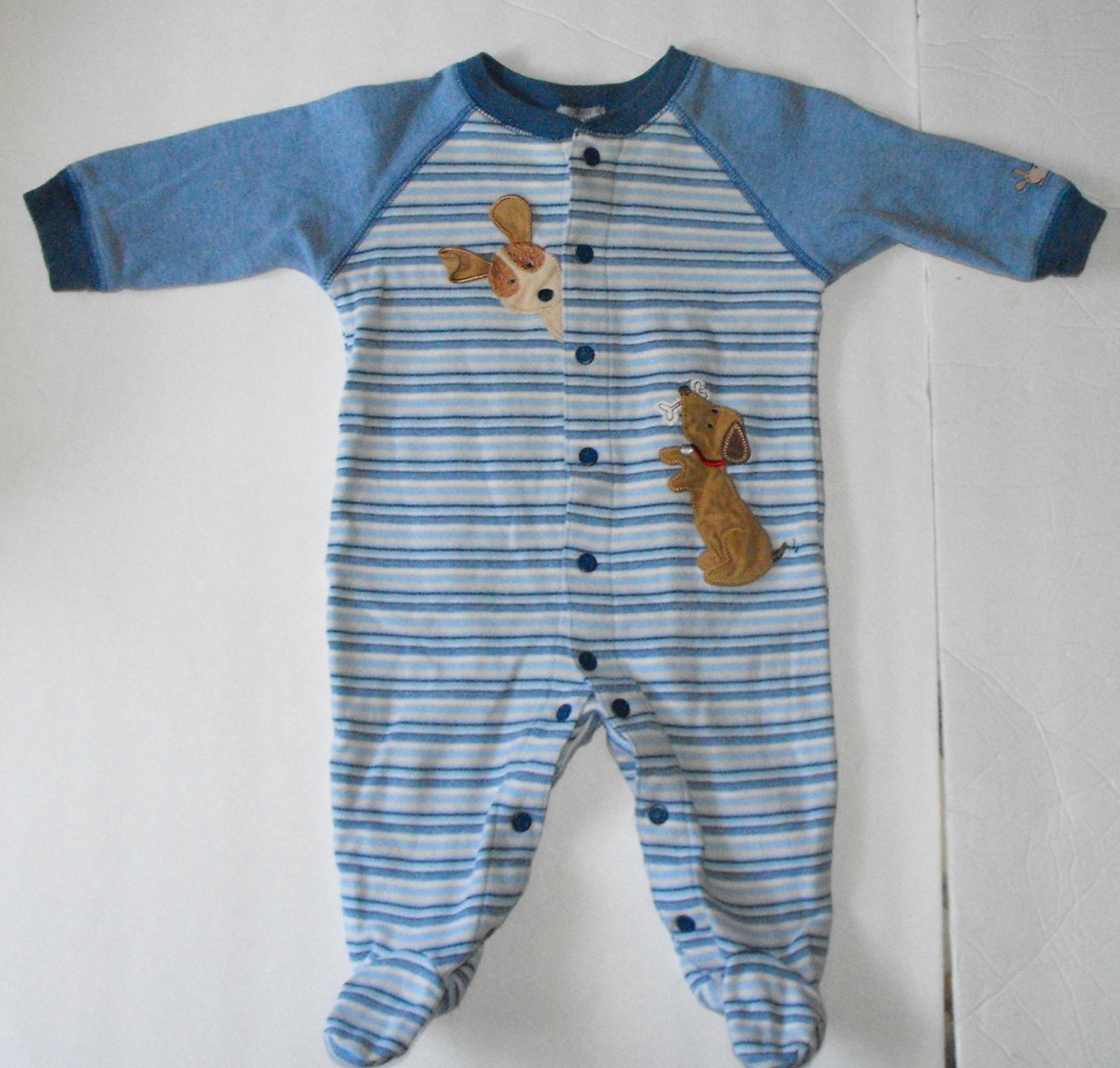 Carter's Baby Boy Blue 36 Months Sleepers Lot of 4