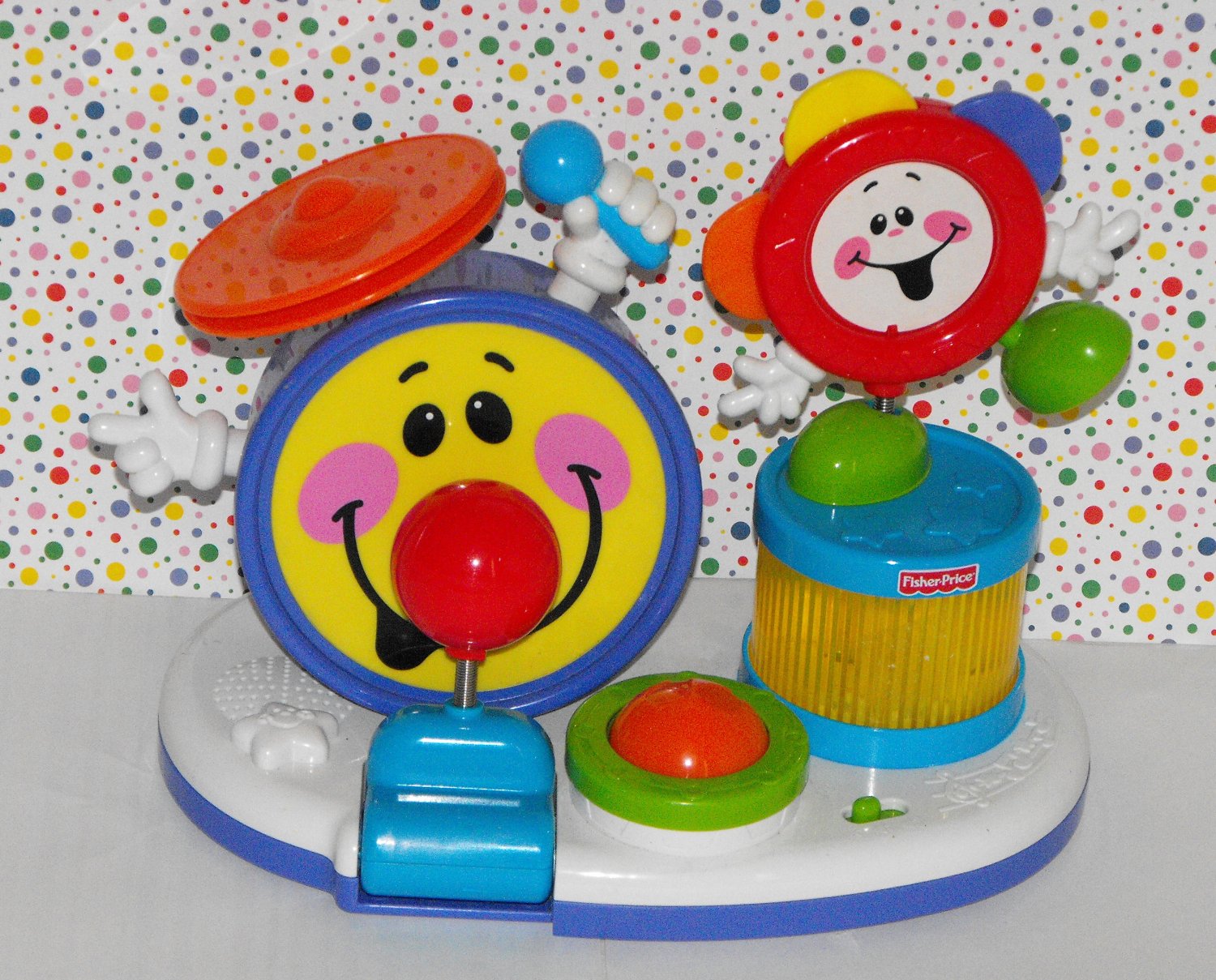 fisher price baby drum set