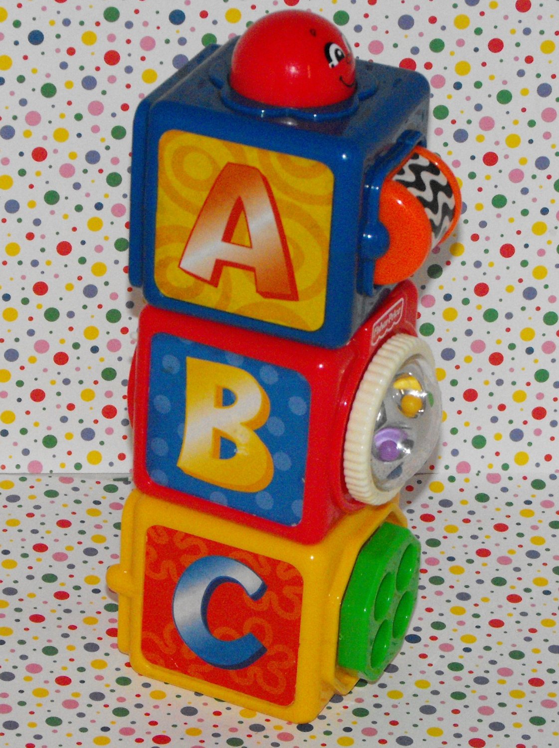 fisher price stacking action blocks