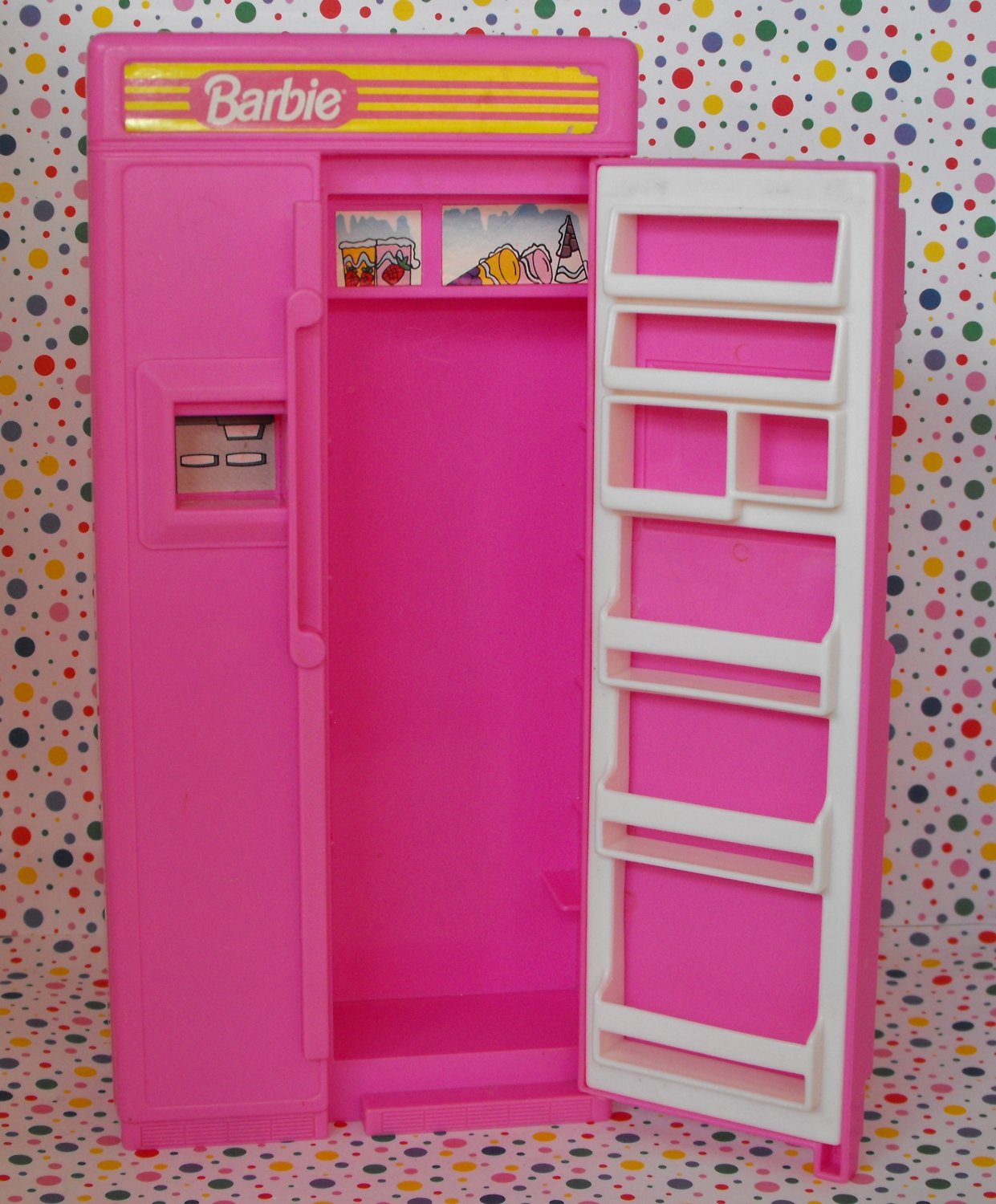 diy barbie refrigerator