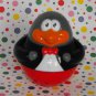 Playskool Weebles Penguin in Tuxedo Shirt